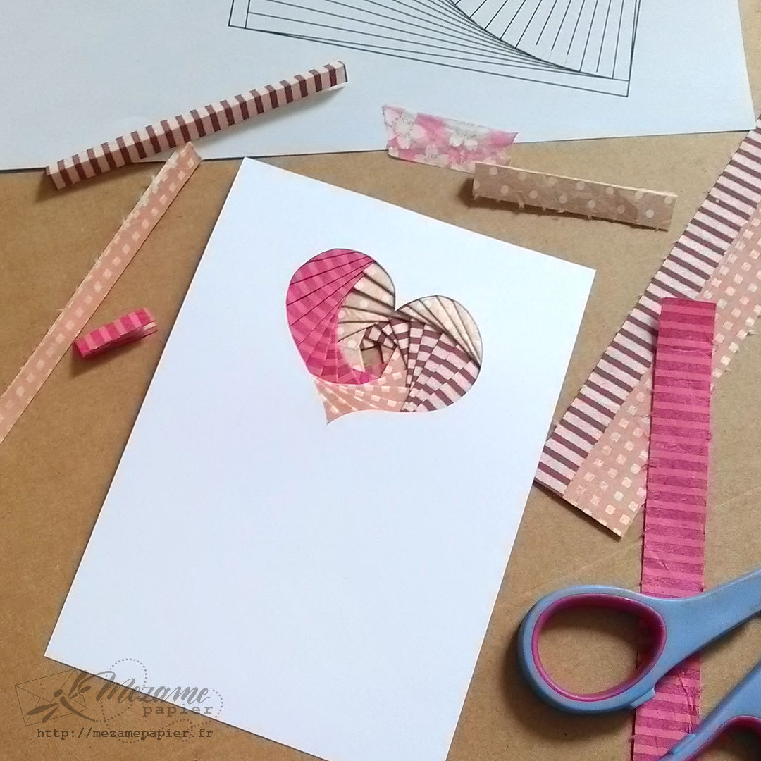 Atelier privé iris folding pour un départ à la retraite